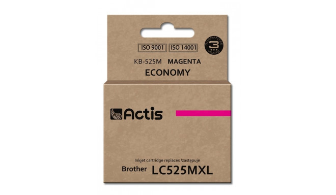 Actis KB-525M tint (asendus Brother LC525M-le; standard; 15 ml; magenta)