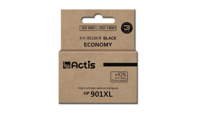 Actis KH-901BKR Ink (replacement for HP 901XL CC654AE; Standard; 20 ml; black)