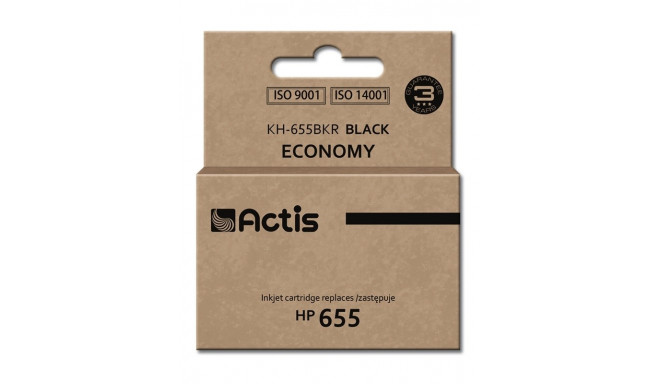 Actis KH-655BKR tint (asendus HP 655 CZ109AE; standard; 20 ml; must)