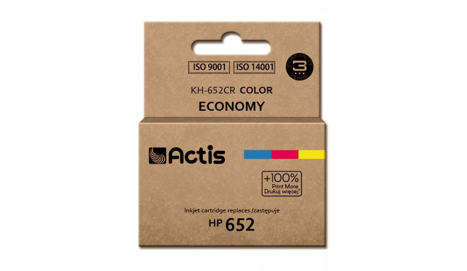 Actis KH-652CR Ink (replacement HP 652 F6V24AE; Standard; 15 ml; color)