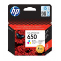 HP tint 650 Original, kollane/tsüaan/magenta