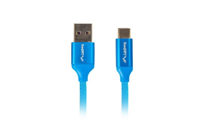 LANBERG USB-C 2.0 (M) - A (M) 1.8M premiumkaabel