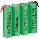 Accu-Pack in poly bag with Euro hole 4,8V 2100mAh NIMH AA (mignon) ready to use (RTU)