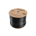Lanberg LCF6-30CU-0305-BK networking cable Black 305 m Cat.6 outdoor