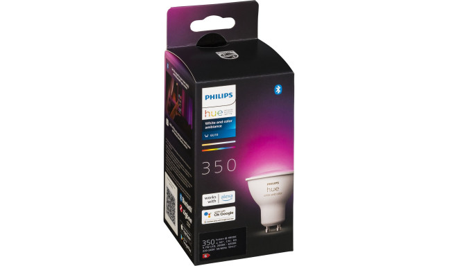Philips Hue LED Lamp  GU10 350lm White Color Ambiance