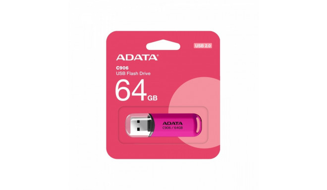 Pendrive C906 64GB USB2.0 pink