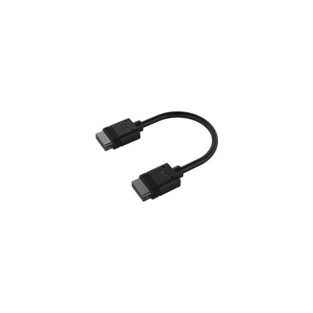 CORSAIR iCUE LINK Cable 2x 100mm with Straight connectors Black