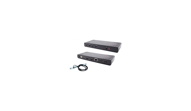 I-TEC USB 3.0/USB-C/Thunderbolt Docking Station 2x HDMI 1x GLAN 2x USB 3.2 Gen.1 4x USB 2.0 1x Audio