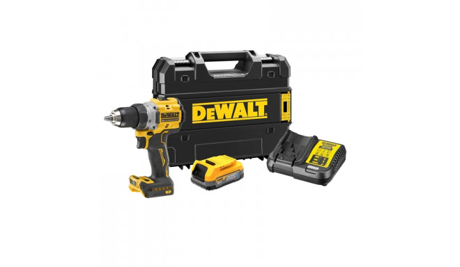 DEWALT kruvikeeraja 18V DCD800E1T 90Nm BL 1x1.7Ah POWERSTACK