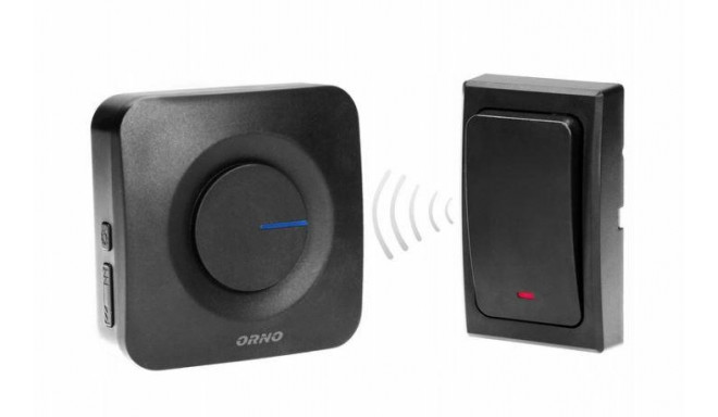 ORNO WIRELESS DOORbell ONDO AC BATTERY-FREE BUTTON 36 SOUNDS &&