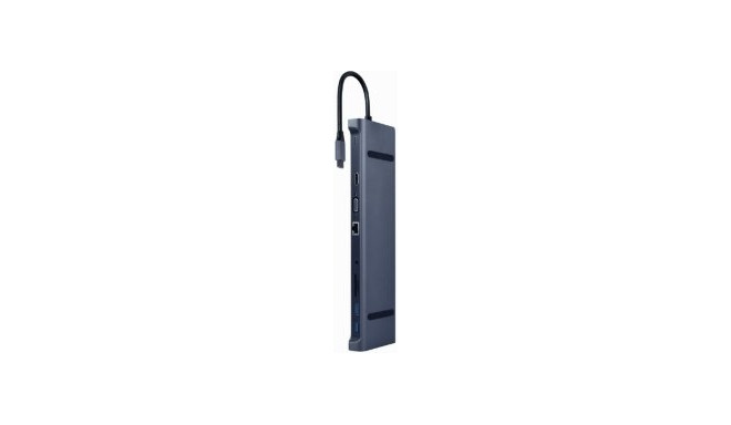 Gembird USB Type-C 10in1 Space Docking Station