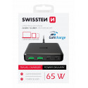 Swissten Desktop GaN Charger 2x USB-C / 2x USB / 65W