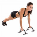 Katekoverdustoed TUNTURI Push Up Bars, must-hall