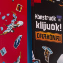 LEGO NINJAGO Книжка с наклейками "Собирай и наклеивай: Ninjago Драконы" (на лит. языке)