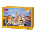 CUBICFUN 3D puzzle City line Paris