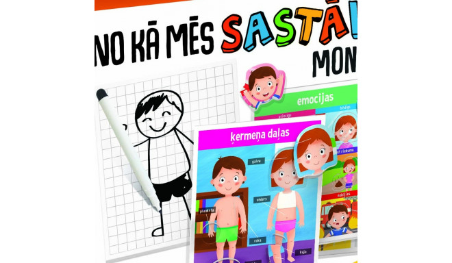 HEADU Montessori educative game How We Are Made (In Latvian lang.)