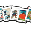 PIATNIK Playing cards Japanese prints