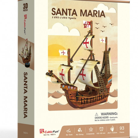 CUBICFUN 3D pusle Santa Maria
