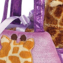 AURORA Fancy Pals plush toy giraffe in a bag, 20 cm