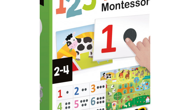 HEADU Montessori Izglītojoša spēle ´´Taktilās zibkārtis 123´´