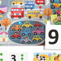 HEADU Montessori hariv mäng, kaardid 123 puuduta