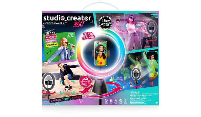 STUDIO CREATOR Video maker kit 360° Rotating Studio