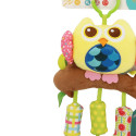 HOOGAR Мягкая игрушка-погремушка, желтая сова