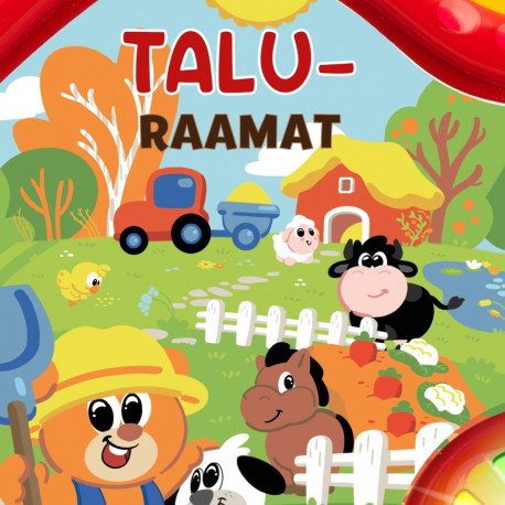 CHICCO interactive book Farm (in Estonian, English lang.)