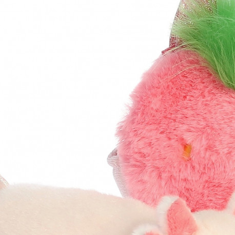 AURORA Fancy Pals Plush Axolotl in a strawberry bag, 20 cm - Plushies ...