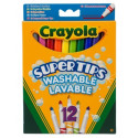 CRAYOLA Bright supertips markers, 12 pcs
