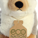 AURORA Eco Nation plush Wolf, 24 cm