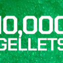 GEL BLASTER Želejas lodītes - elektrozaļā krāsā, 10 000 gab.