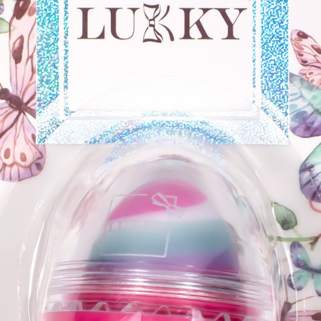 LUKKY Egg-shaped sparkling lip balm