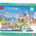 CUBICFUN 3D Puzle City line - Bavārija