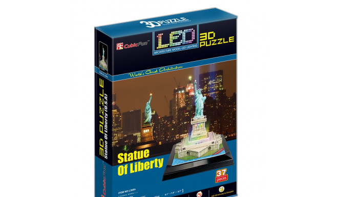 CUBICFUN 3D puzzle with LED Statue Of Liberty