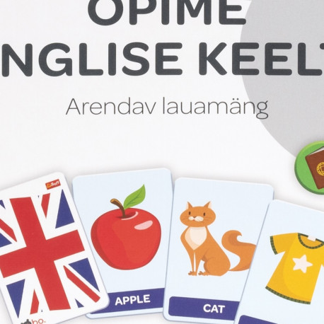 bo. Educational board game "English is fun" (In Estonian lang.)