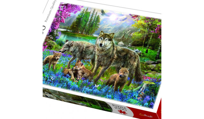 TREFL puzzle Wolves 1000 pcs