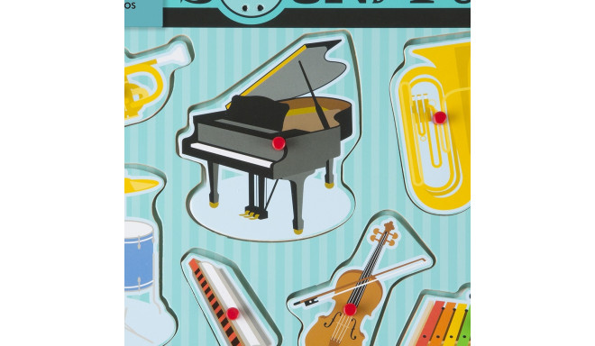MELISSA & DOUG Пазл со звуками "Музыкальные инструменты"