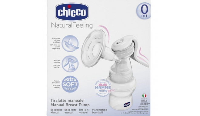 CHICCO Ручной молокоотсос Natur Feeling