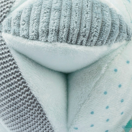 NATTOU Pehme arendav mängupall, hall