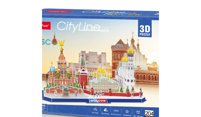 CUBICFUN 3D puzzle City line Moskva