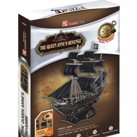 CUBICFUN 3D puzzle The Queen Anne´s Revenge