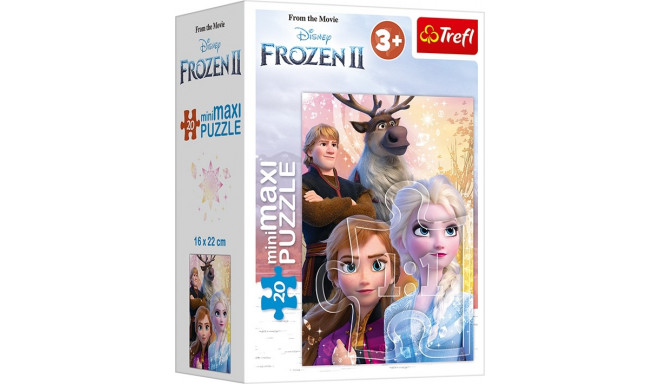 TREFL FROZEN Mini maxi pusle Frozen 2, 20 osa