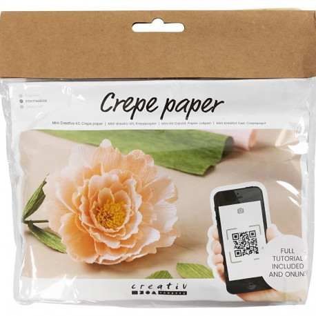 Käsitöökomplekt Creativ Mini Peony paberlillede valmistamine