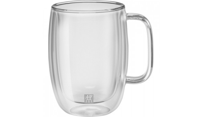 Set of two latte macchiato glasses with handle Zwilling Sorrento Plus