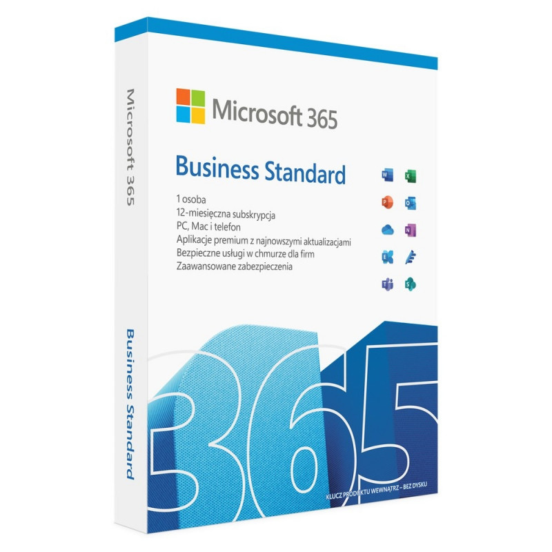 Microsoft Office 365 Business Standard 1 license(s) annual subscription ...