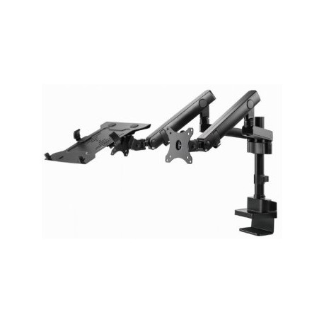 Gembird Desk Mounted Adjustable Monitor Arm with Notebook Tray (full-motion) Monitor mount