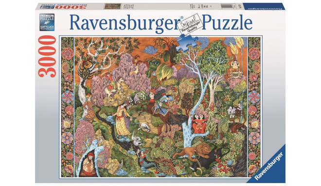 Ravensburger pusle 3000 tk Päiksemärkide aed