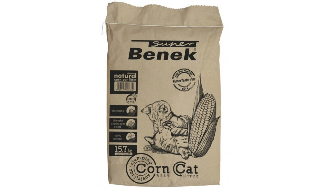 Certech Super Benek Corn Cat - Corn Cat Litter Clumping 25 l