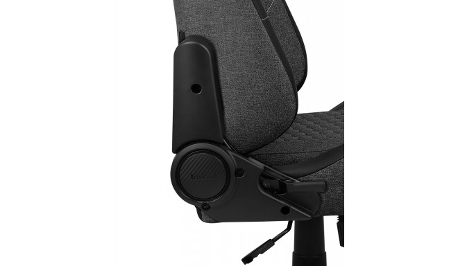 Aerocool CROWNASHBK, Ergonomic Gaming Chair, Adjustable Cushions, AeroWeave Technology, Black